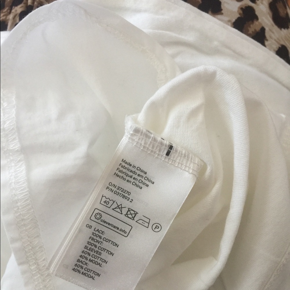 L/S white T-shirt - Picture 5 of 5